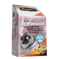 Meguiar's Meguiars Air Re-Fresher Odor Eliminator - Summer Breeze Scent - čistič klimatizace + pohlcovač pachů + osvěžovač vzduchu, vůně "Fiji Sunset", 71 g