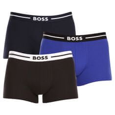 BOSS 3PACK pánské boxerky vícebarevné (50499390 971) - velikost M
