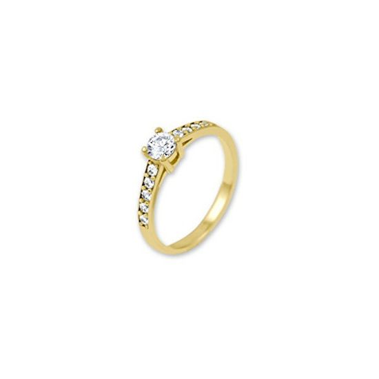 Brilio Dámský prsten s krystaly 229 001 00668