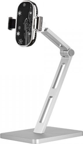 4DAVE stolní držák telefobu SD-22 stříbrná