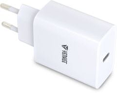 Yenkee síťová nabíječka YAC 2135, USB-C, 35W, bílá