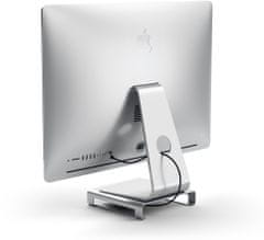 Satechi HUB podstavec pod monitor pro iMac, stříbrná