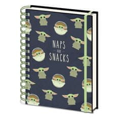 Grooters Star Wars Blok Mandalorian - Naps and Snacks, A5