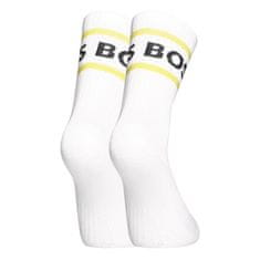 BOSS 3PACK ponožky vysoké bílé (50469371 106) - velikost M