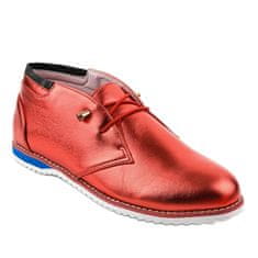 Červené polobotky jazzové boty JFL651-1 velikost 37