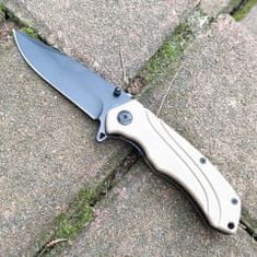 IZMAEL Outdoorový skládací nůž Serafino-Hnědá KP28101