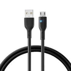 Joyroom USB kabel - micro USB 2.4A - 1.2m - Černá KP28107