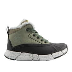 Big Star Zelené dětské traperské boty Granado velikost 33