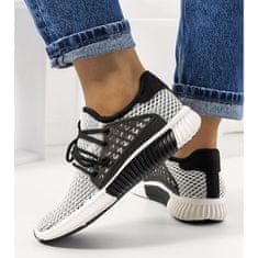 Černobílé sportovní boty od společnosti Coles velikost 38