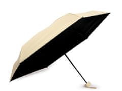 Kraftika 1ks 3 mentolová skládací mini deštník s pevným pouzdrem
