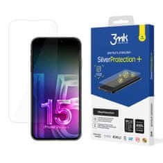 3MK ochranná fólie SilverProtection+ pro Apple iPhone 15 Pro, antimikrobiální