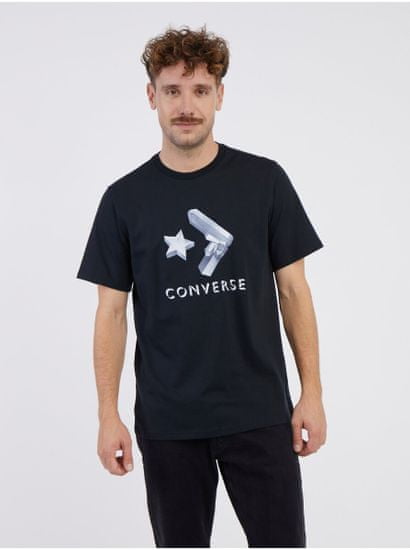 Converse Černé pánské tričko Converse