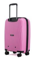 Střední kufr Flash Light Pink