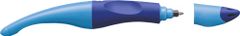 Stabilo AKCE: Ergonomický roller pro leváky STABILO EASYoriginal tmavě/světle modrý + bombička s inkoustem + 2x Náhradní sady náplní STABILO EASYoriginal fine a medium po 6 ks