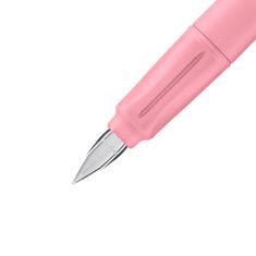 Stabilo Plnicí pero se standardním hrotem M - STABILO EASYbuddy Pastel růžová - vč. bombičky s modrým zmizíkovatelným inkoustem
