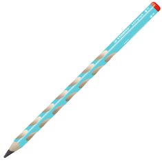 Stabilo Ergonomická grafitová tužka pro praváky - STABILO EASYgraph modrá - 2 ks balení - Stupeň tvrdosti HB 