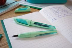 Stabilo Plnicí pero se standardním hrotem M - STABILO EASYbuddy Pastel mentolová - vč. bombičky s modrým zmizíkovatelným inkoustem