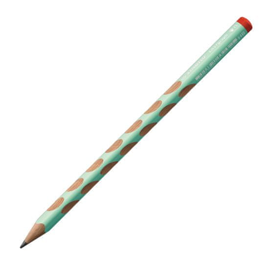 Stabilo Ergonomická grafitová tužka pro praváky - STABILO EASYgraph pastelová zelená a pastelová růžová - 2 ks balení - Stupeň tvrdosti HB