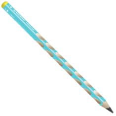 Stabilo Ergonomická grafitová tužka pro leváky - STABILO EASYgraph modrá - 2 ks balení - Stupeň tvrdosti HB