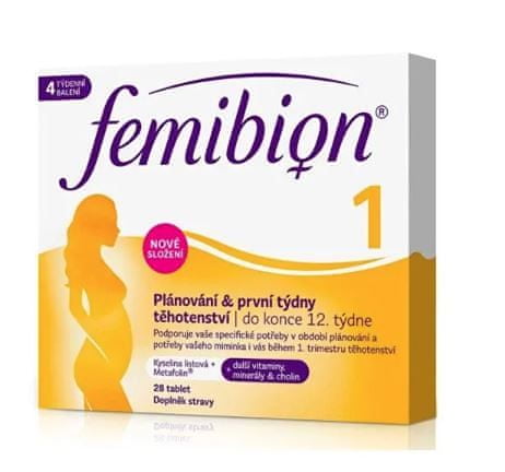 Femibion Femibion Plánování a první týdny těhotenství 28 tablet