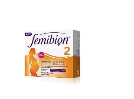 Femibion Femibion 2 Těhotenství 28 tablet + 28 tobolek