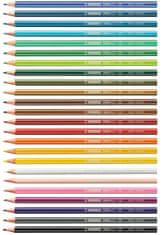 Stabilo Pastelky šetrné k životnímu prostředí - STABILO GREENcolors - ARTY - 24 ks sada - 24 různých barev