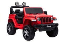 shumee Bateriový vůz Jeep Rubicon 4x4 Red
