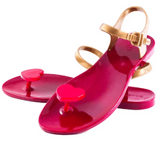 Zhoelala dámské sandály VALENTINE - DEEP RED GOLD (ZL-VT05) 40