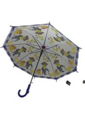 Pronett Deštník dětský s píšťalkou 104 cm pirát