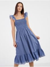 VILA Modré dámské šaty VILA Milly XS