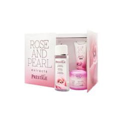 Rosaimpex Sada Prestige s růžovým olejem a perlami 260 ml