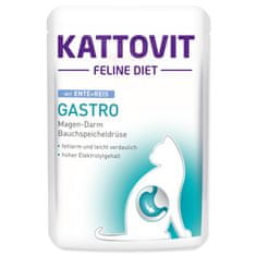 Finnern Kapsička KATTOVIT Gastro kachna + rýže - 85 g