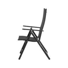 nabbi Zahradní židle Aron II - Černá