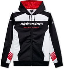 Alpinestars mikina SESSIONS LXE Zip černo-bílo-červená 2XL