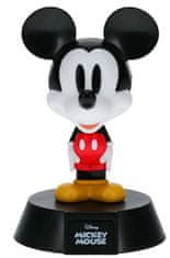CurePink Dekorativní svítící plastová figurka Disney: Mickey Mouse (výška 10 cm)