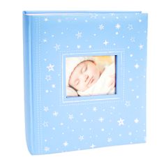 FANDY Fotoalbum na fotorůžky 29x32 cm 60 stran dětské Starlet 1 modré