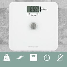 ProfiCare Ekologická kinetická osobní váha bílá (bez baterií) PW 3112