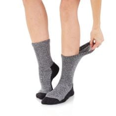 Weltbild Weltbild Dámské ponožky protiskluzové, šedé, 2 páry, vel. 39-42