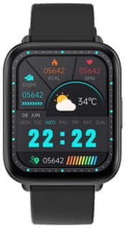 Carneo Carneo Artemis HR+ Bluetooth volání hovory funkce volání z hodinek Bluetooth 5.1 chytré fitness hodinky smartwatch krásné provedení vyměnitelný řemínek 100+ sportovních režimů tep kalorie krokoměr měřič vzdálenosti monitoring spánku pohybový senzor přehrávání hudby focení pomocí hodinek jen voděodolnost a prachuvzdornost IP67 krytí odolné vodě body battery kardio index monitoring spánku měření SpO2 měření krevního tlaku temperované sklo elegantní chytré hodinky výkonné hodinky dlouhá výdrž baterie obdélníkový displej moderní fitness hodinky multisport Super AMOLED displej hlasový asistent