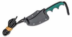 CRKT CR-2379 Minimalist Persian malý kapesní nůž 7 cm, zelená, Micarta, pouzdro polypropylen