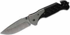 KA-BAR® KB-3085 COYPU taktický kapesní nůž 9,5 cm, černo-šedá, G10, ocel