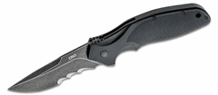 CRKT CR-K800KKP Shenanigan Black kapesní nůž s asistencí 8,5 cm, celočerný, GRN