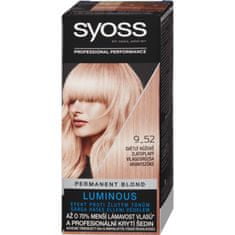 Syoss Barva na vlasy 9-52 Světlý růžově zlatoplavý 50ml
