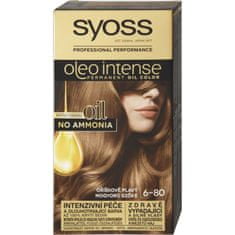 Syoss Oleo Intense barva na vlasy Oříškově plavý 6-80 50ml