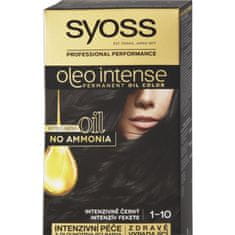 Syoss Oleo Intense barva na vlasy Intenzivně černý 1-10 50ml