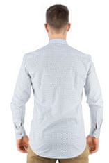 Orbis textil Orbis košile bílo-modrá 3935/01 dlouhý rukáv (V) Varianta: 41/42