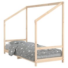 Petromila Dětská postel 80 x 200 cm masivní borové dřevo