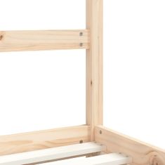 Vidaxl Dětská postel 2x (70 x 140) cm masivní borové dřevo
