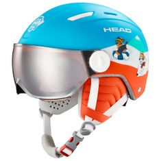 Head Juniorská lyžařská helma MOJO VISOR PAW 2023/24 XXS