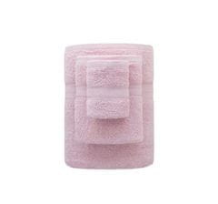 FARO Textil Bavlněný froté ručník Vena 50 x 90 cm růžový